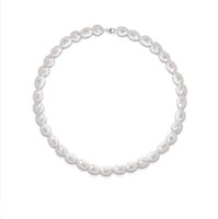 Collana Lelune Donna in Oro bianco Perla LLNKBQ30 - LLNKBQ30